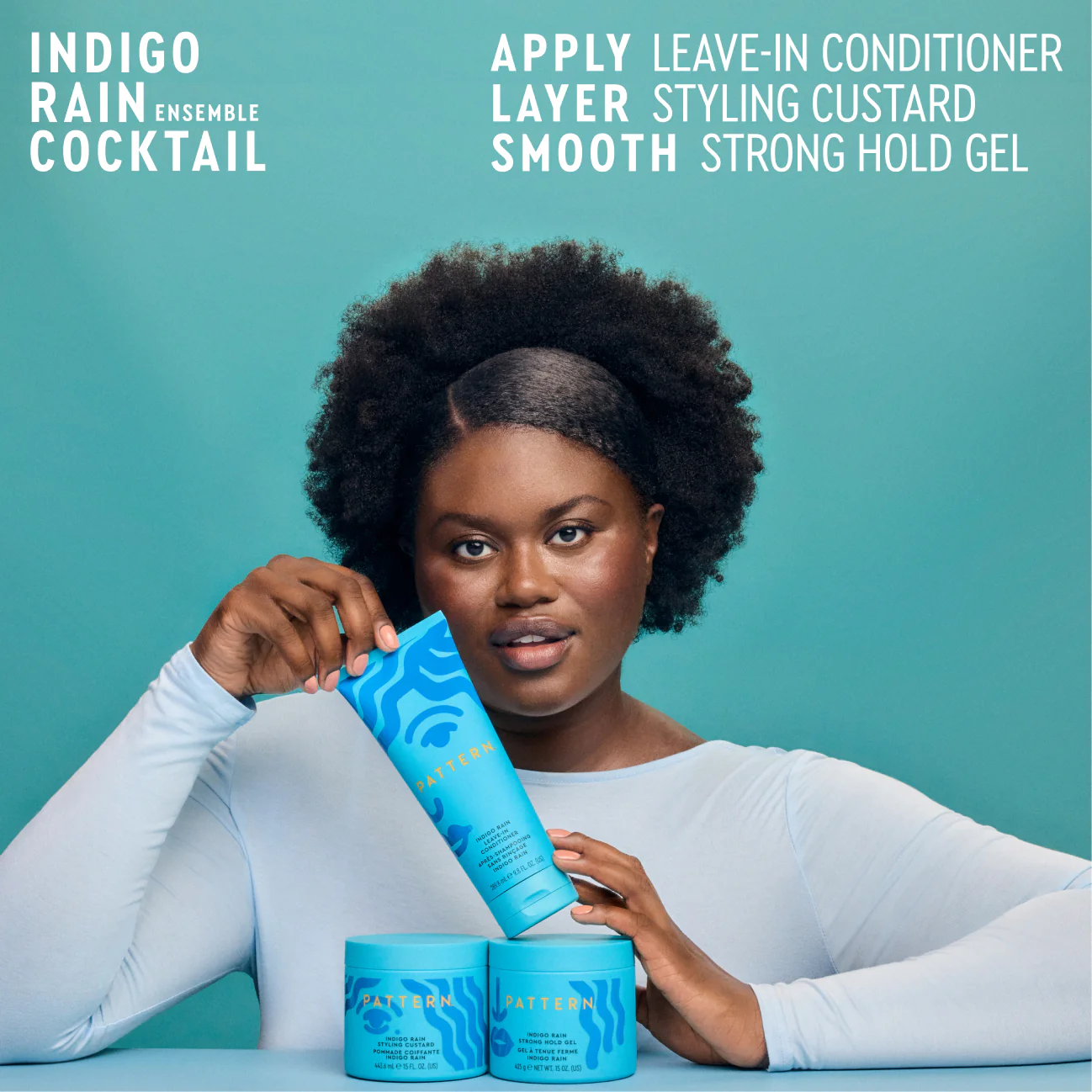 Indigo Rain Strong Hold Gel 1.75 fl oz - Image 6