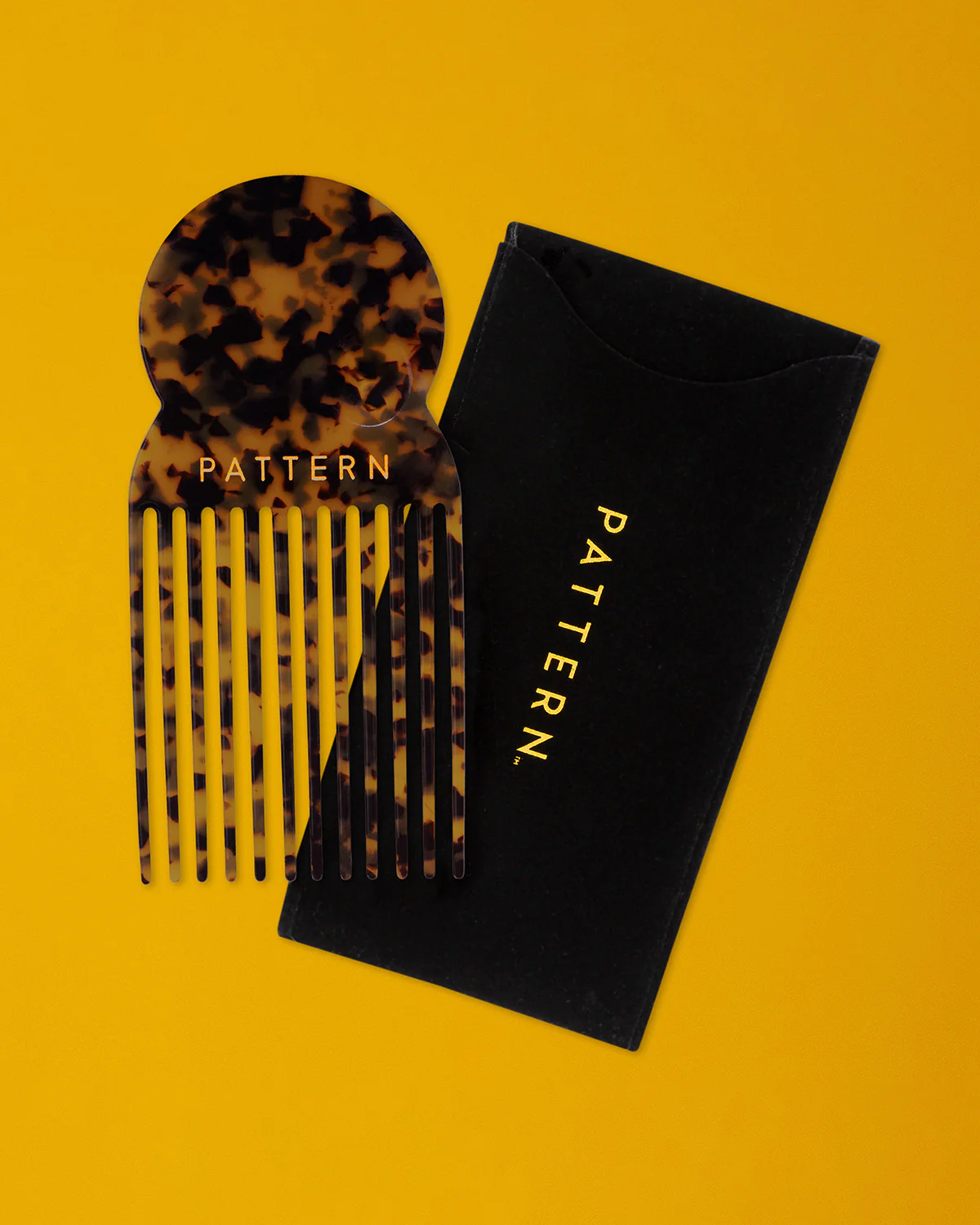 Limited Edition Tortoise Hair Pick - Image 3